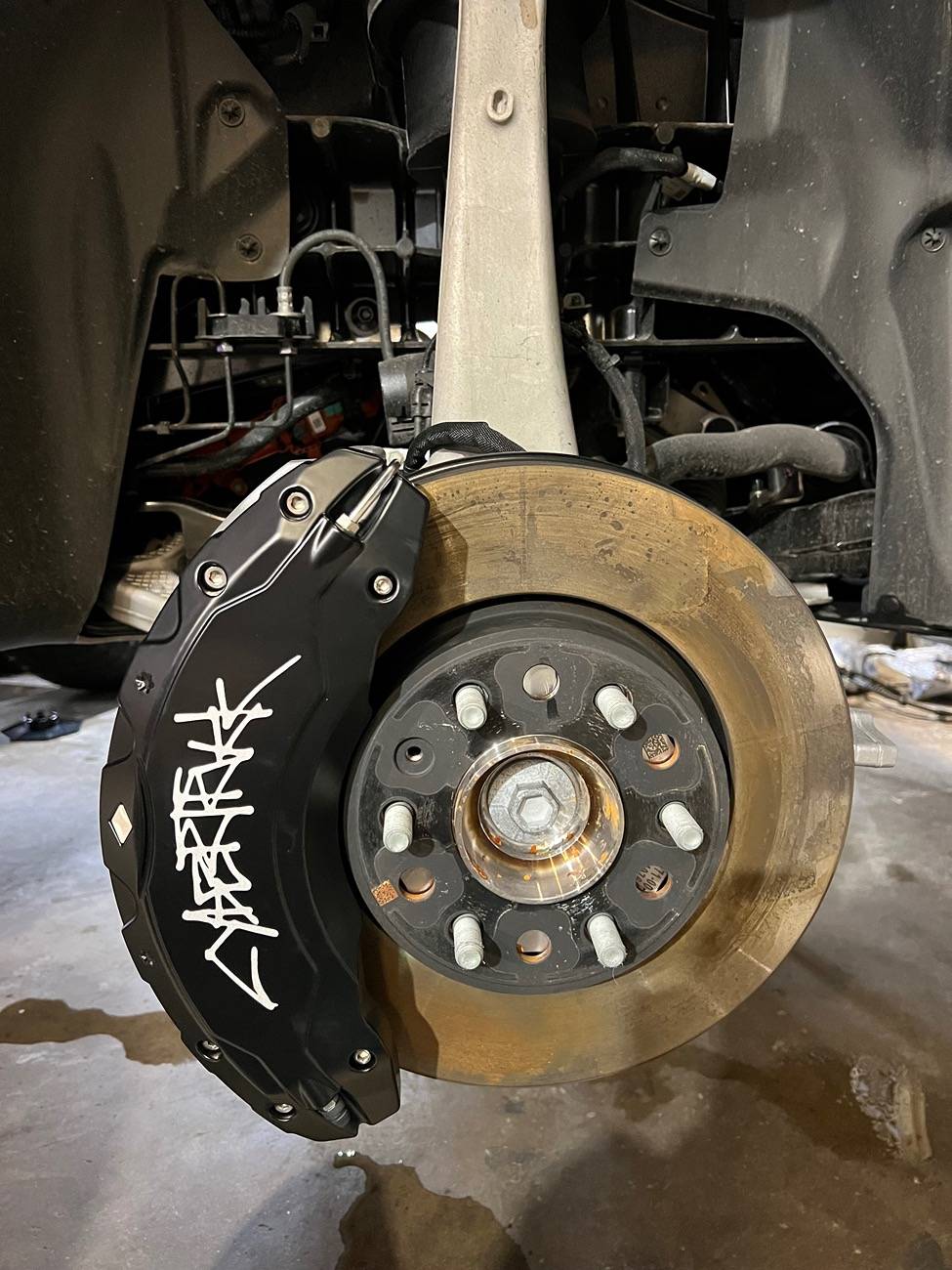 Tesla Cybertruck Install Pics: Caliper Covers by CyberGear Co IMG_7256