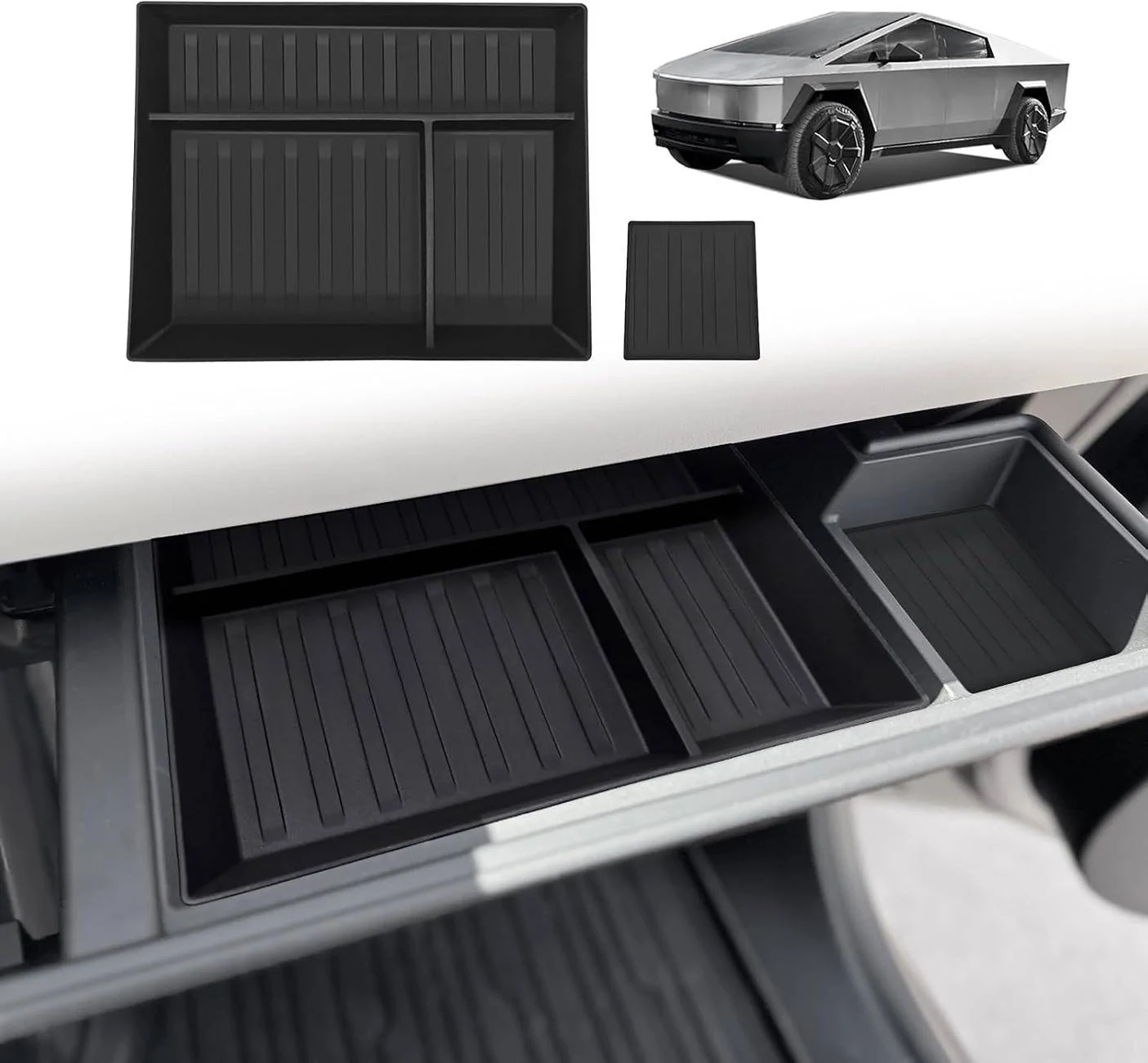 Tesla Cybertruck BestEvMod - Limited Time Offer on the Cybertruck Glove Box Tray💥 61c5OA0k5uL._AC_SL1500_