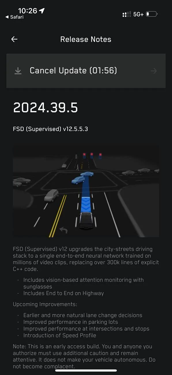 Tesla Cybertruck FSD v12.5.5.3 Update arrives for Cybertruck IMG_3125