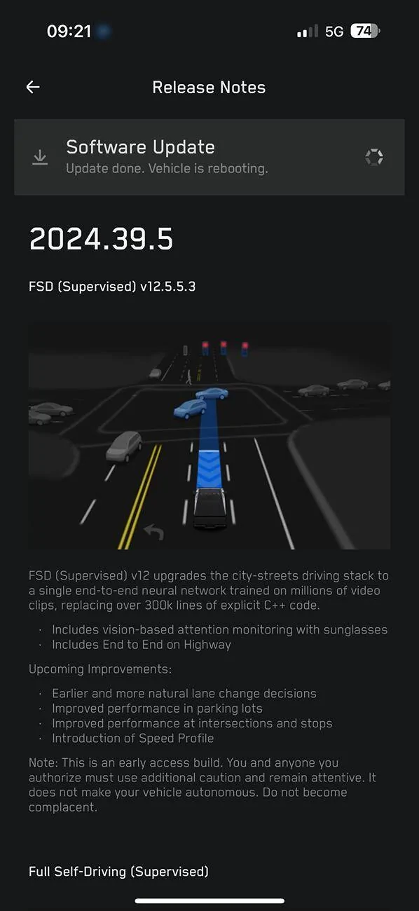 Tesla Cybertruck FSD now available in Canada IMG_0380