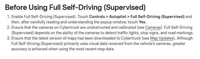 Tesla Cybertruck MY TRUCK HAS FSD BUT NO AUTOSTEER OR LANE KEEP ASSIST YHLBER