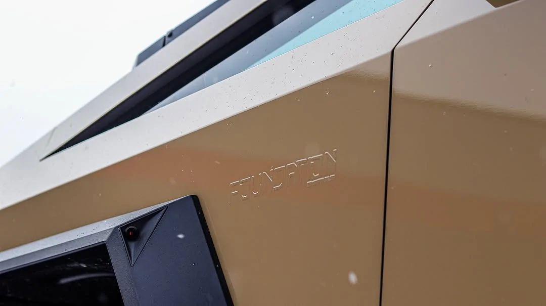 Tesla Cybertruck (PURE PPF) Gloss Macchiato Cybertruck wrapped by Canadian Auto Shield 468528900_18205612252289973_2904310736014310692_n