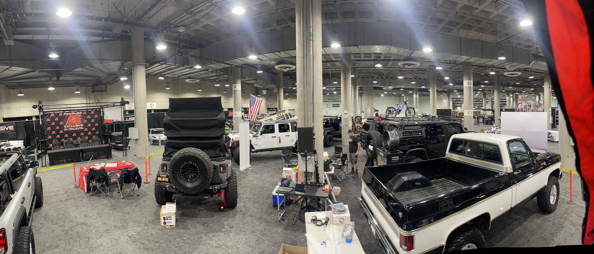 Tesla Cybertruck CYBERTRUCKco CyberCamper build on display at LA Auto show this weekend!, let us know what you think! tempImagetCxesF