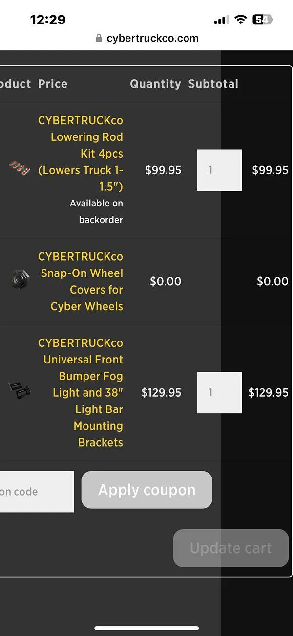 Tesla Cybertruck ⬇️ CYBERTRUCKco LOWERING rods kit now available! IMG_0354