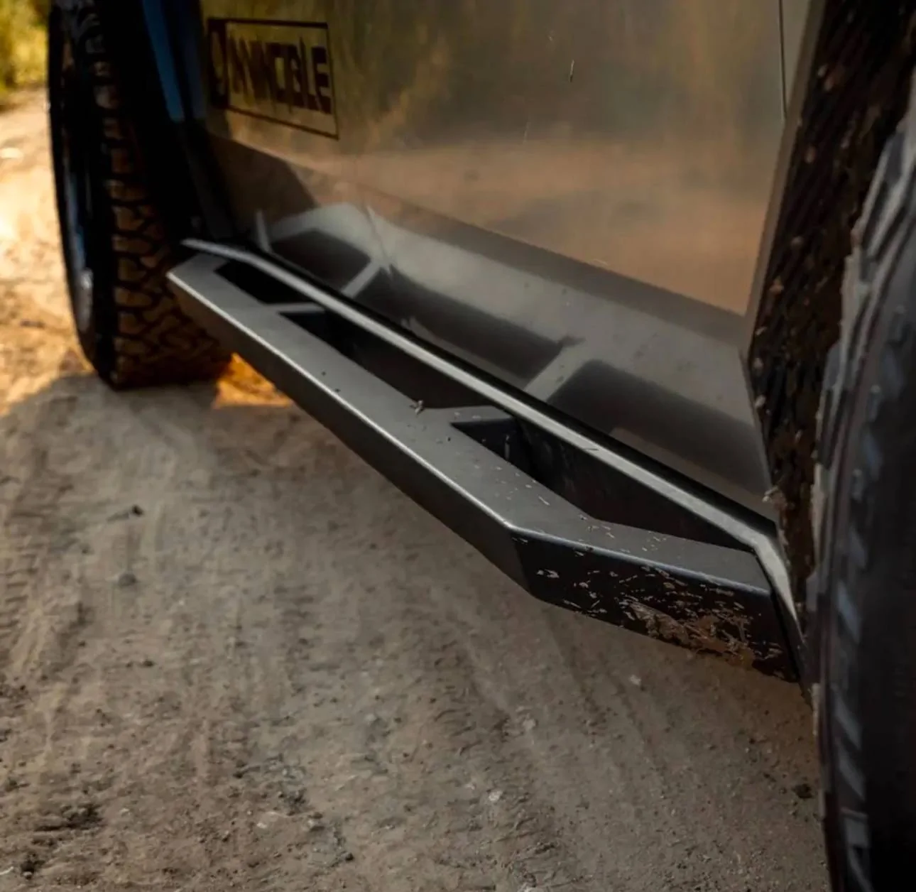 Tesla Cybertruck New AeroMaxx Running Boards for Cybertruck -- By T Sportline - Made in USA IMG_2487