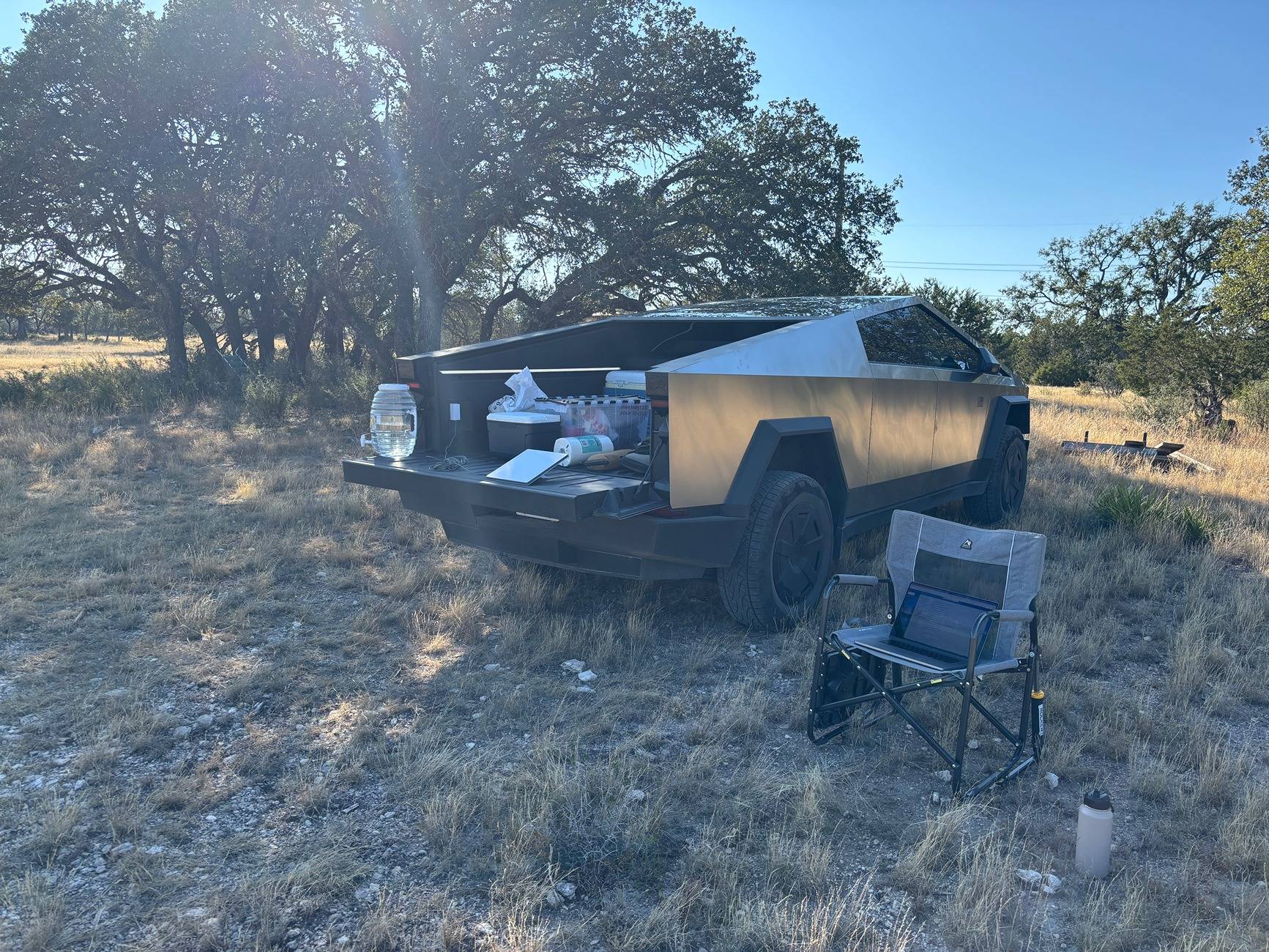 Tesla Cybertruck Doing hunting stuff. IMG_3624.JPG