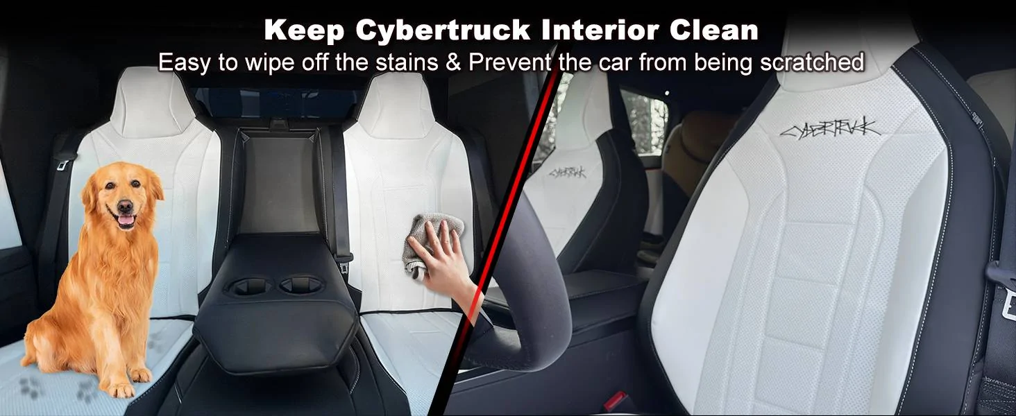 Tesla Cybertruck Cybertruck Black and White Seat Covers by Hansshow lQDPJv_oM41E28HNAljNBbiw41ORl9-abCkHG82U44LuAQ_1464_600
