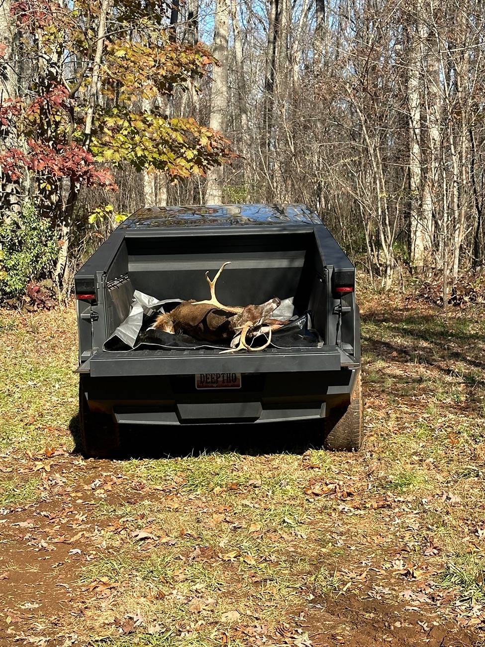 Tesla Cybertruck Doing hunting stuff. IMG_9239