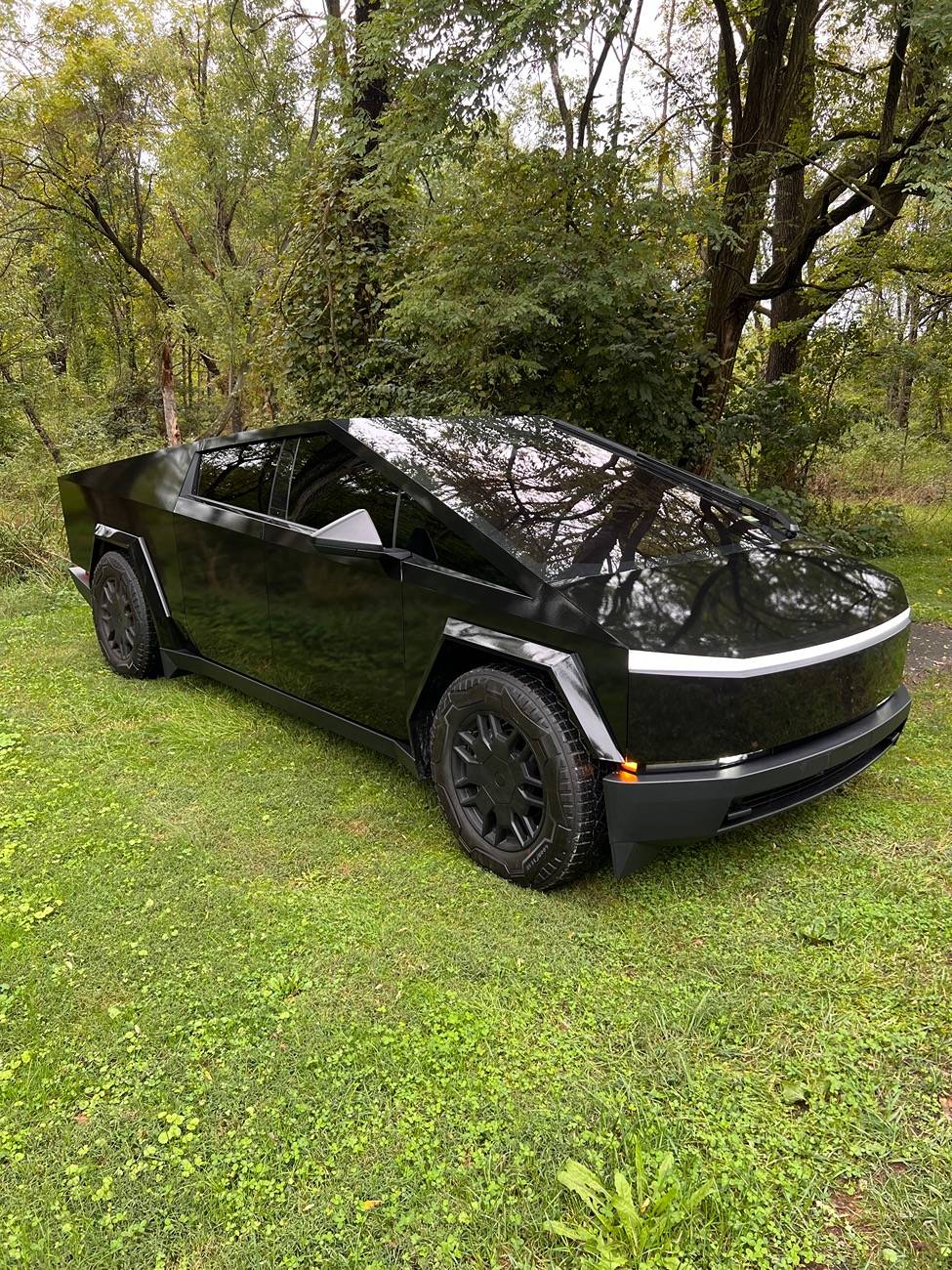 Tesla Cybertruck Show Off Your Wrapped Cybertruck!🚗✨ To Win Teslaunch DIY Color Wrap Film Giveaway IMG_3796