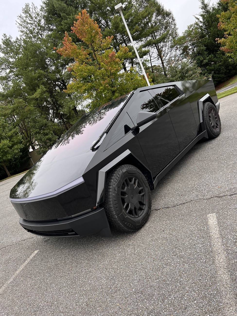 Tesla Cybertruck Show Off Your Wrapped Cybertruck!🚗✨ To Win Teslaunch DIY Color Wrap Film Giveaway IMG_3769