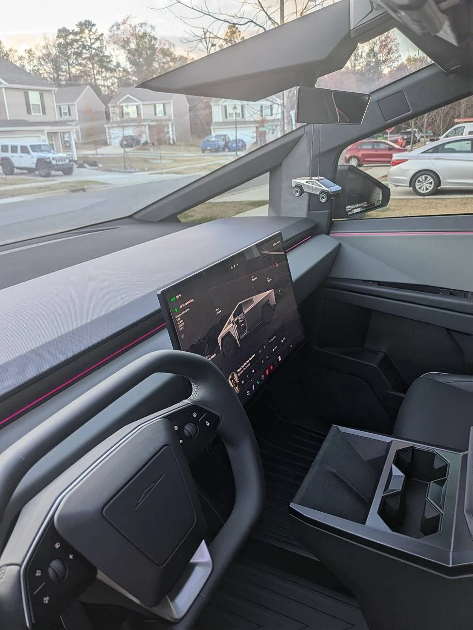 Tesla Cybertruck DIY Cybertruck Hanging Air Freshener (made from Hot Wheel toy) inbound4619189044989734444