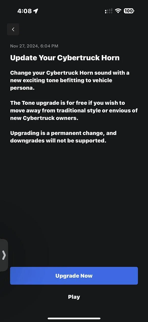 Tesla Cybertruck New horn updated! IMG_0734
