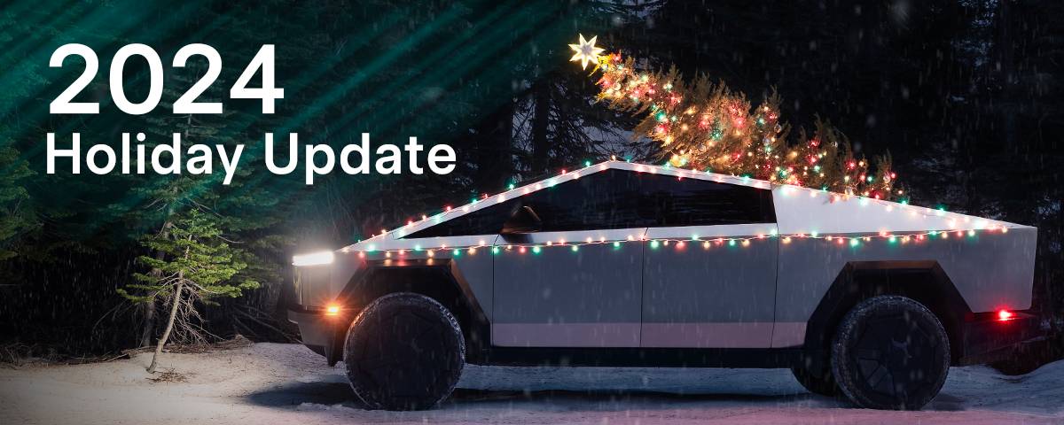Tesla Cybertruck 2024 Holiday Software Update brings Tesla App on Apple Watch, Cybertruck Updates and Much More! GdvT_X5akAE9fZ6