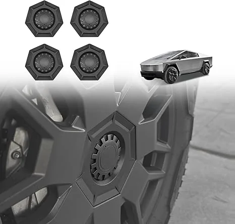 Tesla Cybertruck BestEvMod-Cyber Monday Deal 10% OFF 4PCS Wheel Center Hub Caps! 1