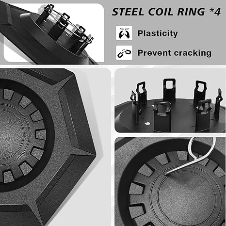 Tesla Cybertruck BestEvMod-Cyber Monday Deal 10% OFF 4PCS Wheel Center Hub Caps! 2