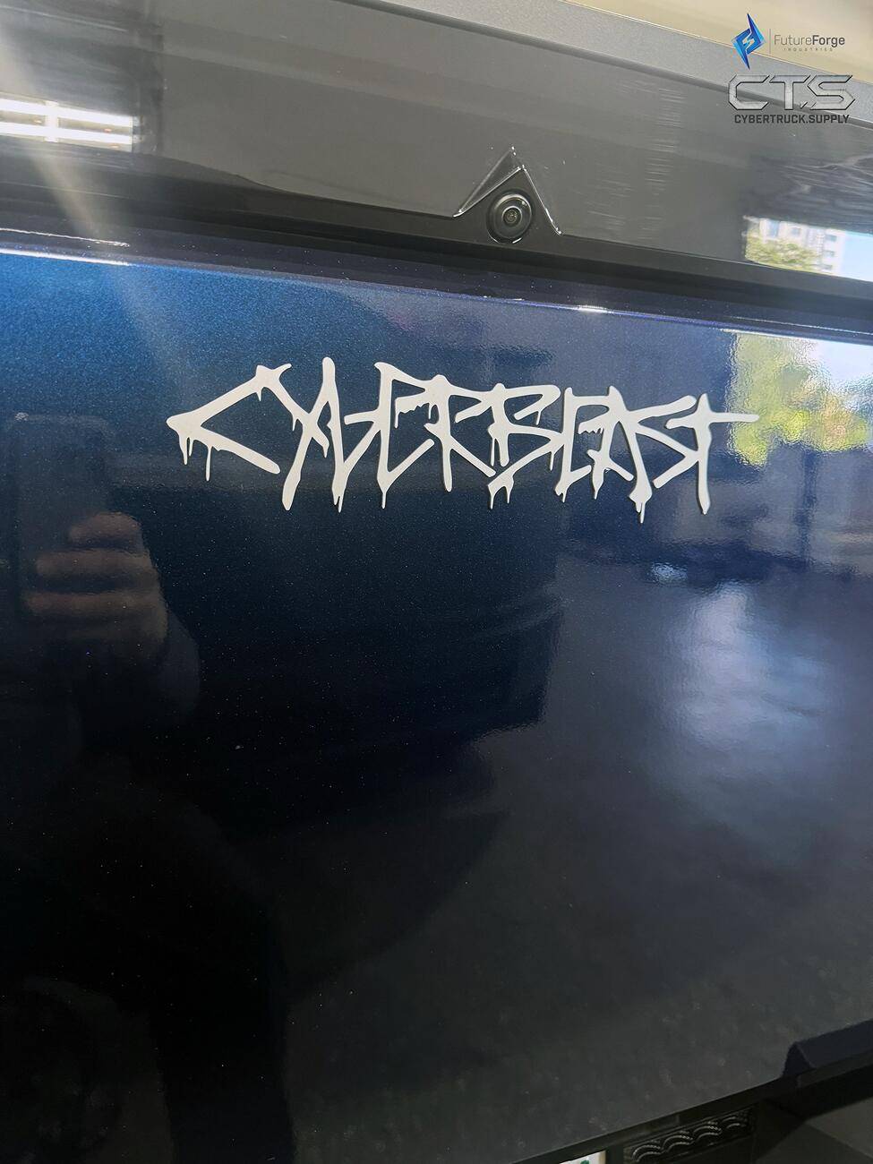 Tesla Cybertruck 🔥 Cyber Monday Launch: New Cyberbeast Graffiti Badges (by Cybertruck.Supply)! 🔥 Drip_installed2@0.5x