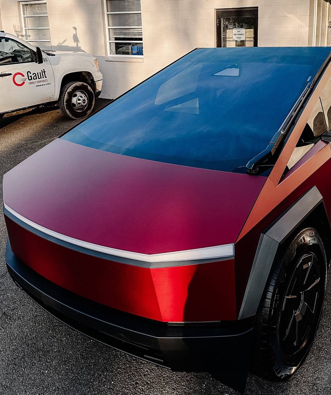Tesla Cybertruck PURE PPF Frozen Ruby Cybertruck! IMG_0039