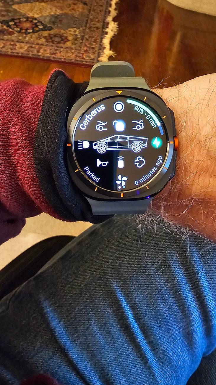 Tesla Cybertruck 2024 Holiday Software Update brings Tesla App on Apple Watch, Cybertruck Updates and Much More! CerberusWatchG7U