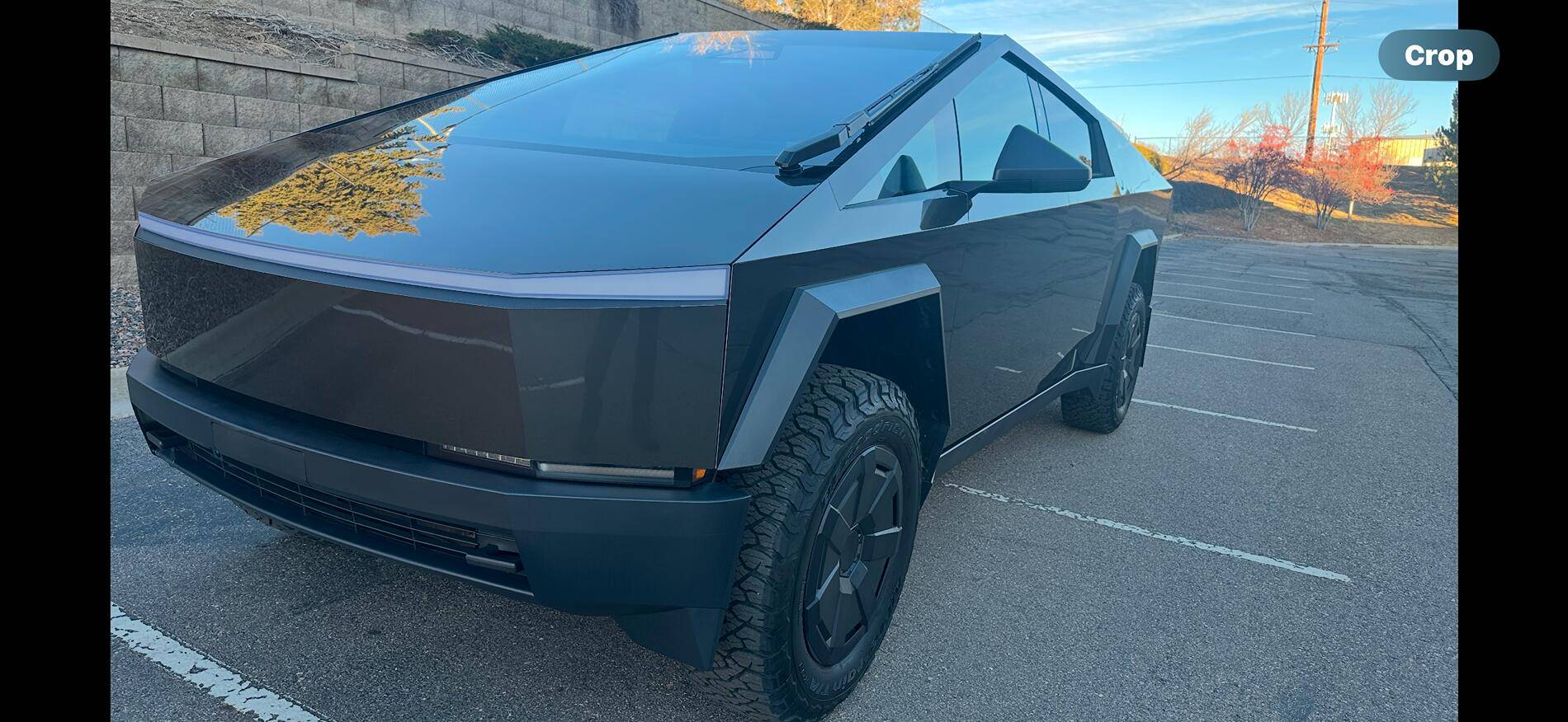Tesla Cybertruck Pure PFF platinum wrap IMG_7415