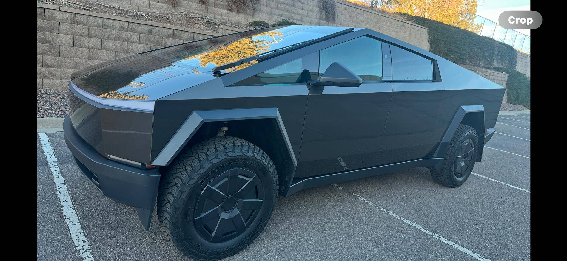Tesla Cybertruck Pure PFF platinum wrap IMG_7414