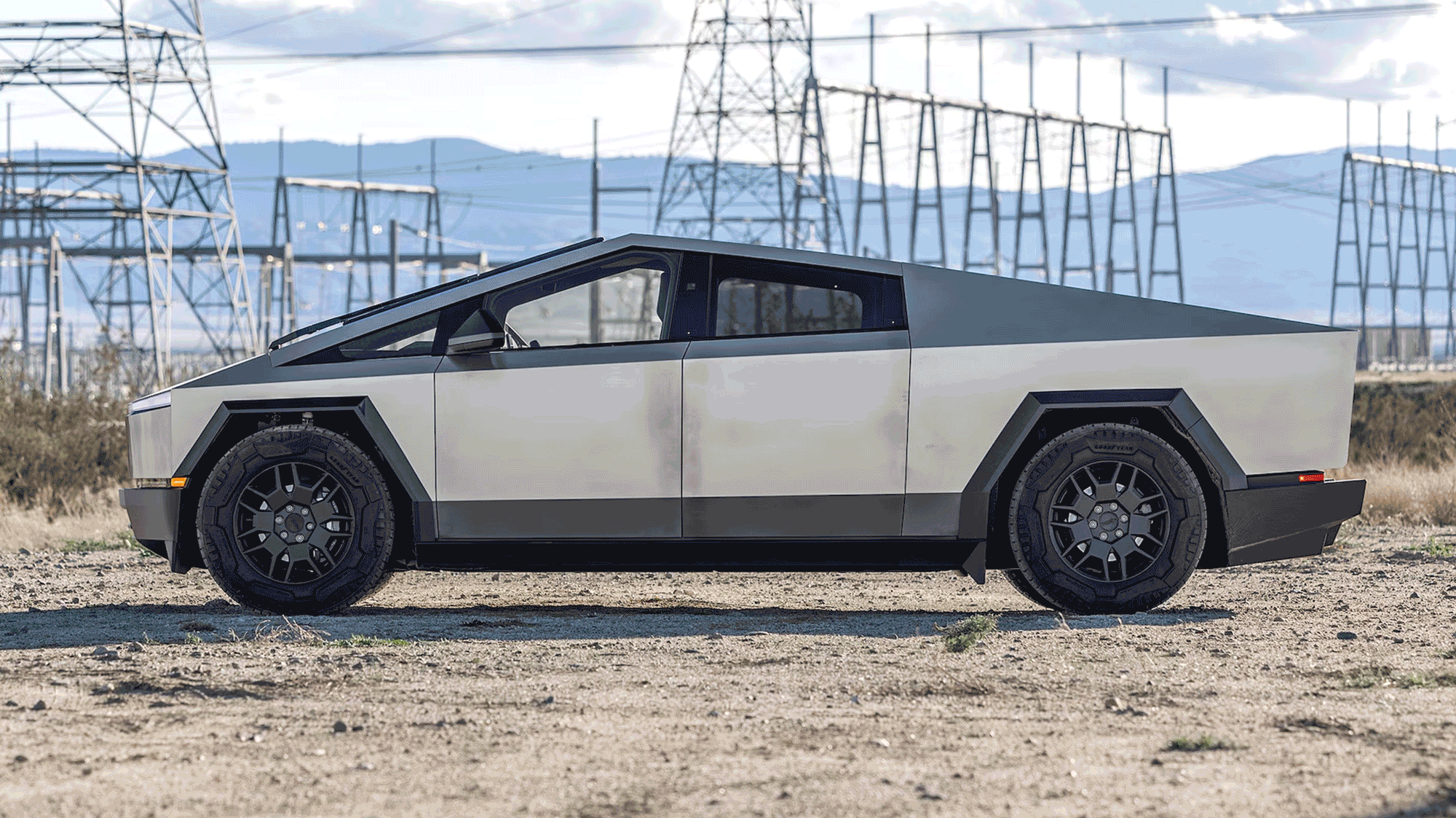 Tesla Cybertruck Cybertruck Wrap PSD File cybertruck