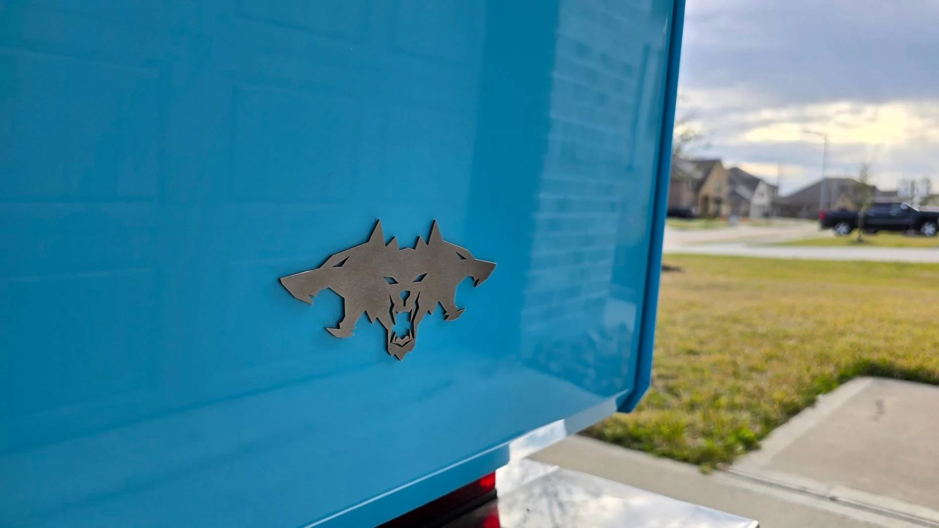 Tesla Cybertruck DIY Sky Blue PPF from TWRAPS installed 20241203_145142 (Large)