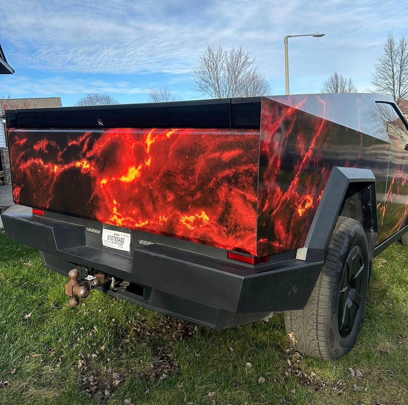 Tesla Cybertruck CUSTOM GRAPHICS / DESIGN / THEME Vinyl Wrap & PPF Cybertruck -- Photos & Videos 469097734_10231886686448634_1848111555856083179_n
