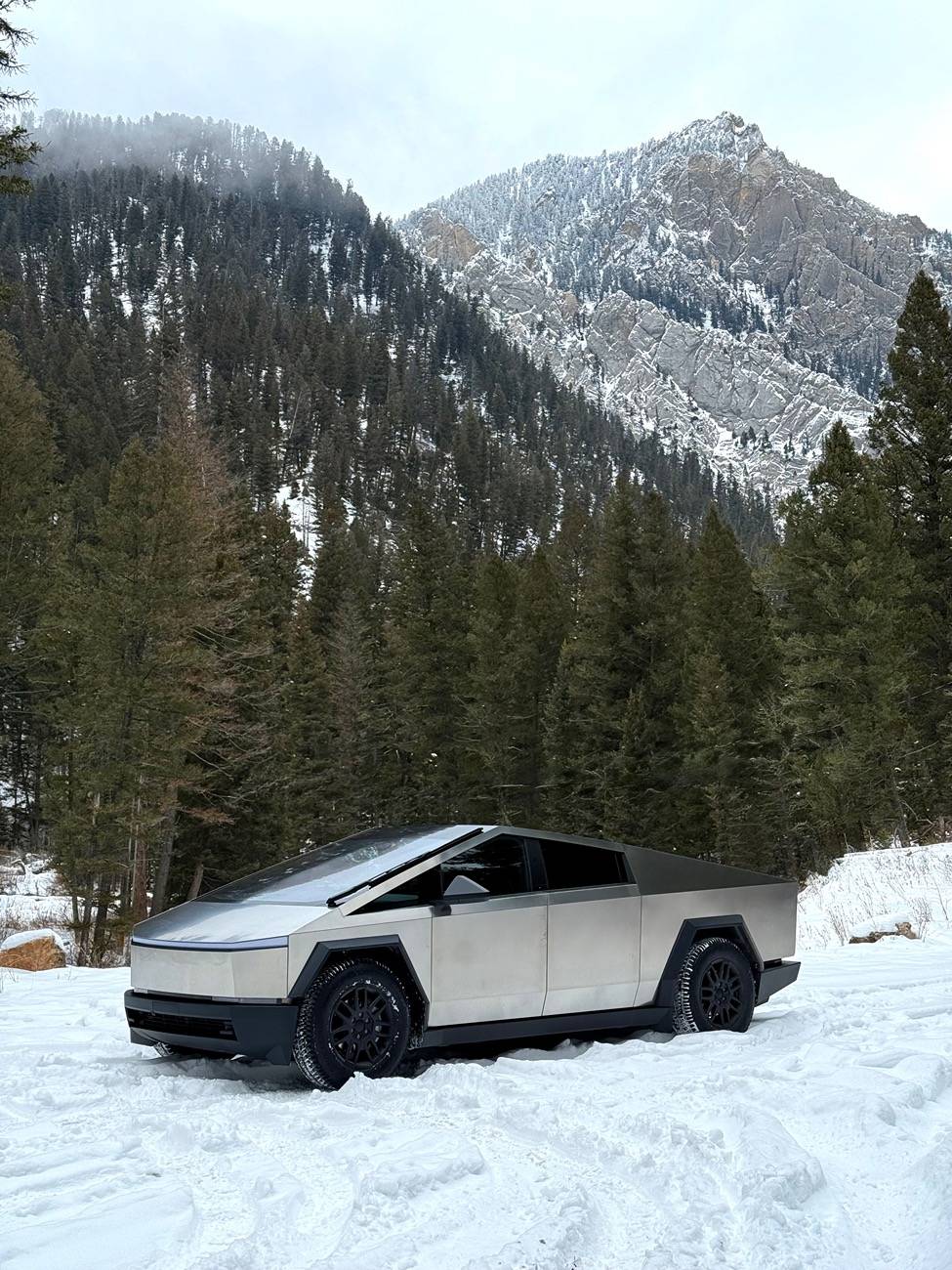 Tesla Cybertruck Running Blizzak or Nokian winter / snow tires yet? IMG_1749