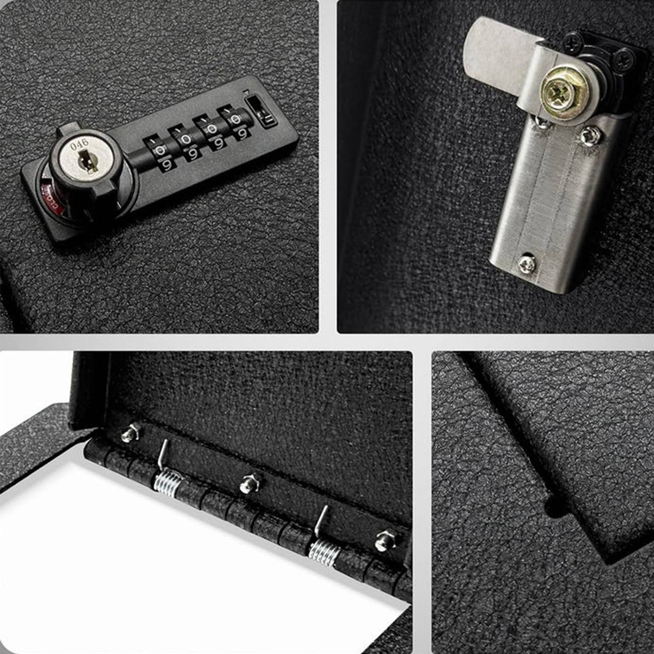 Tesla Cybertruck Center Console Safe LockBox by Hansshow (Protects the safety of items in Cybertruck) 01 拷贝