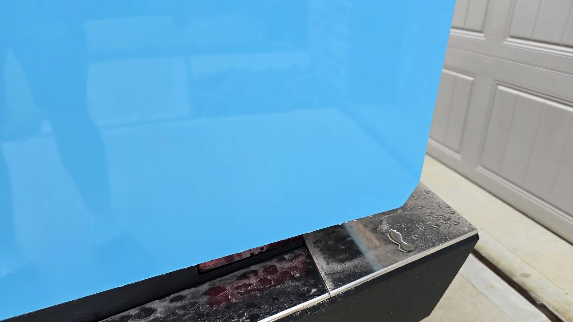 Tesla Cybertruck DIY Sky Blue PPF from TWRAPS installed 20241205_103026 (Large)