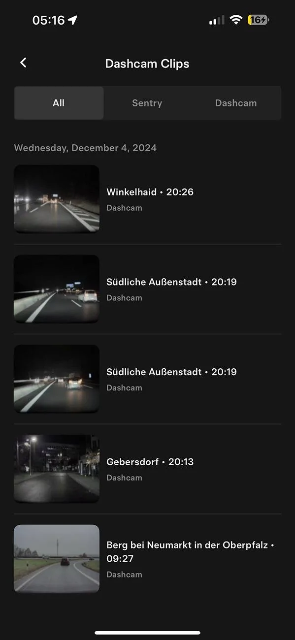 Tesla Cybertruck Video: Dashcam stream and Sentry Mode recording view in Tesla App GeAf32SWwAABpHc