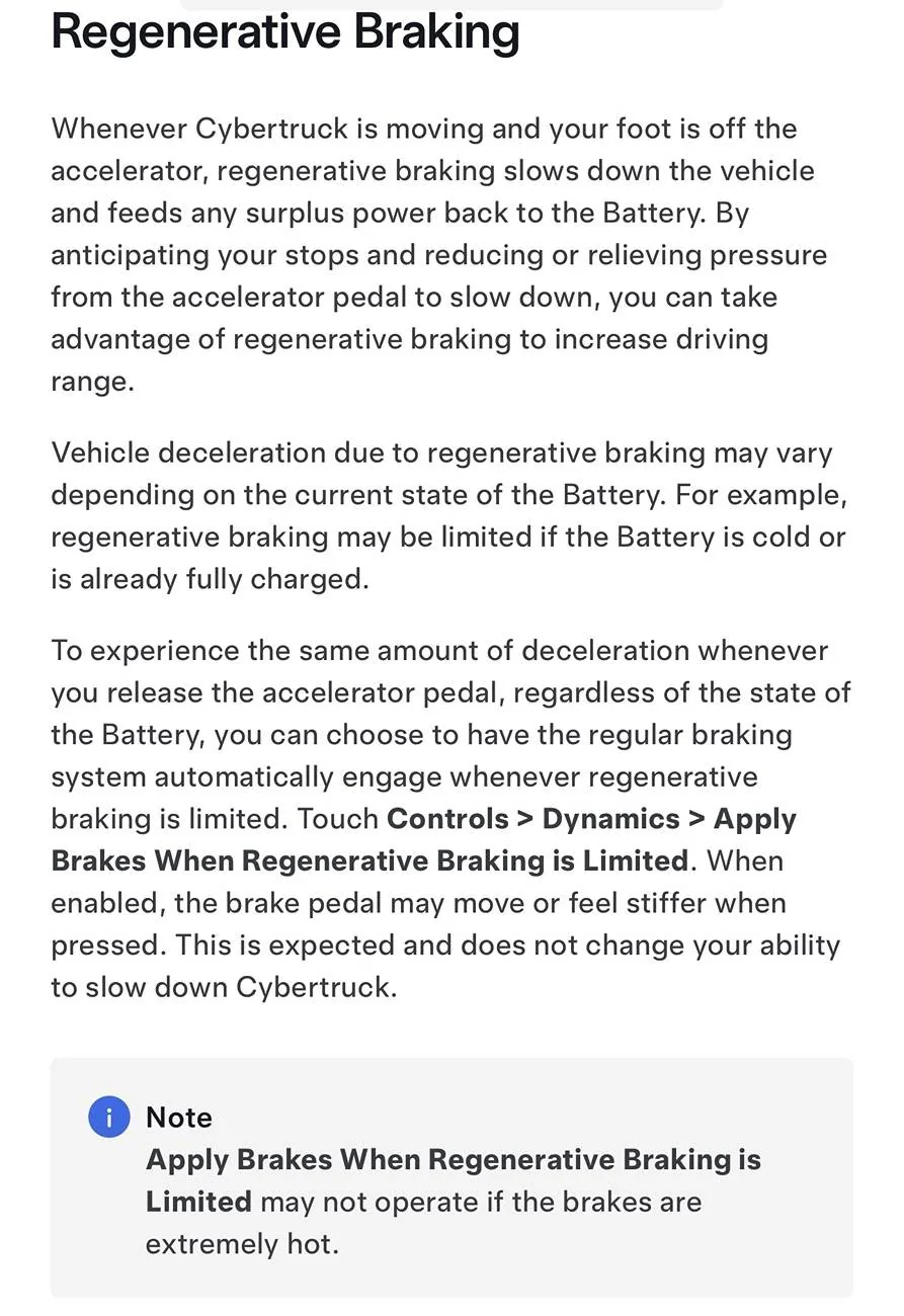 Tesla Cybertruck Explain battery drain and Snowflake IMG_0404