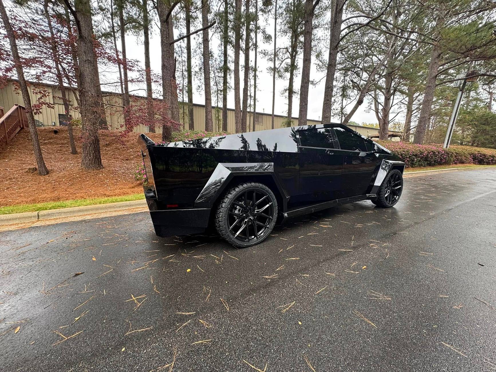 Tesla Cybertruck Widebody Cybertruck Build (Painted WideBody Kit) Widebody Cybertruck Build (Wide Body Kit) 12