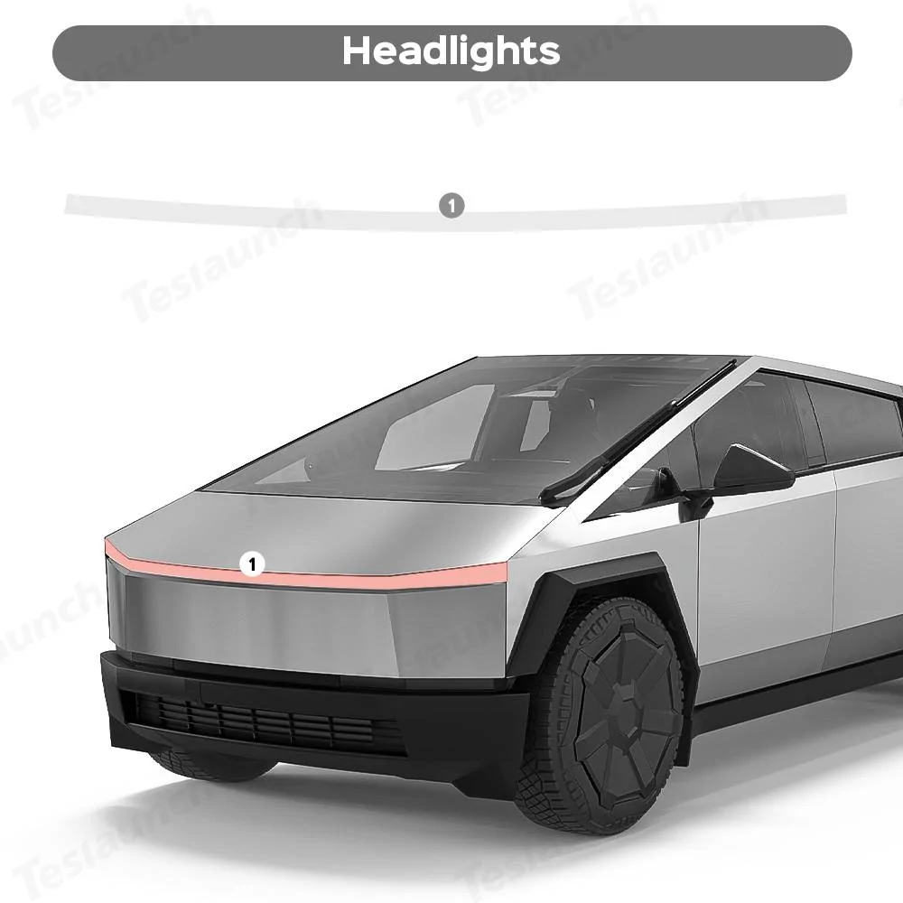 Tesla Cybertruck Teslaunch TPU Invisible Paint Protection Film to Protect Your Cybertruck 🚘✨ 12