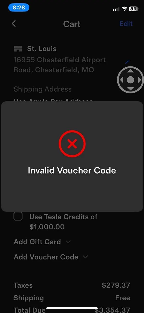 Tesla Cybertruck Trouble using PowerShare voucher E3CB4EBB-2769-4014-98FA-8BBED6E89EAE_1_102_o
