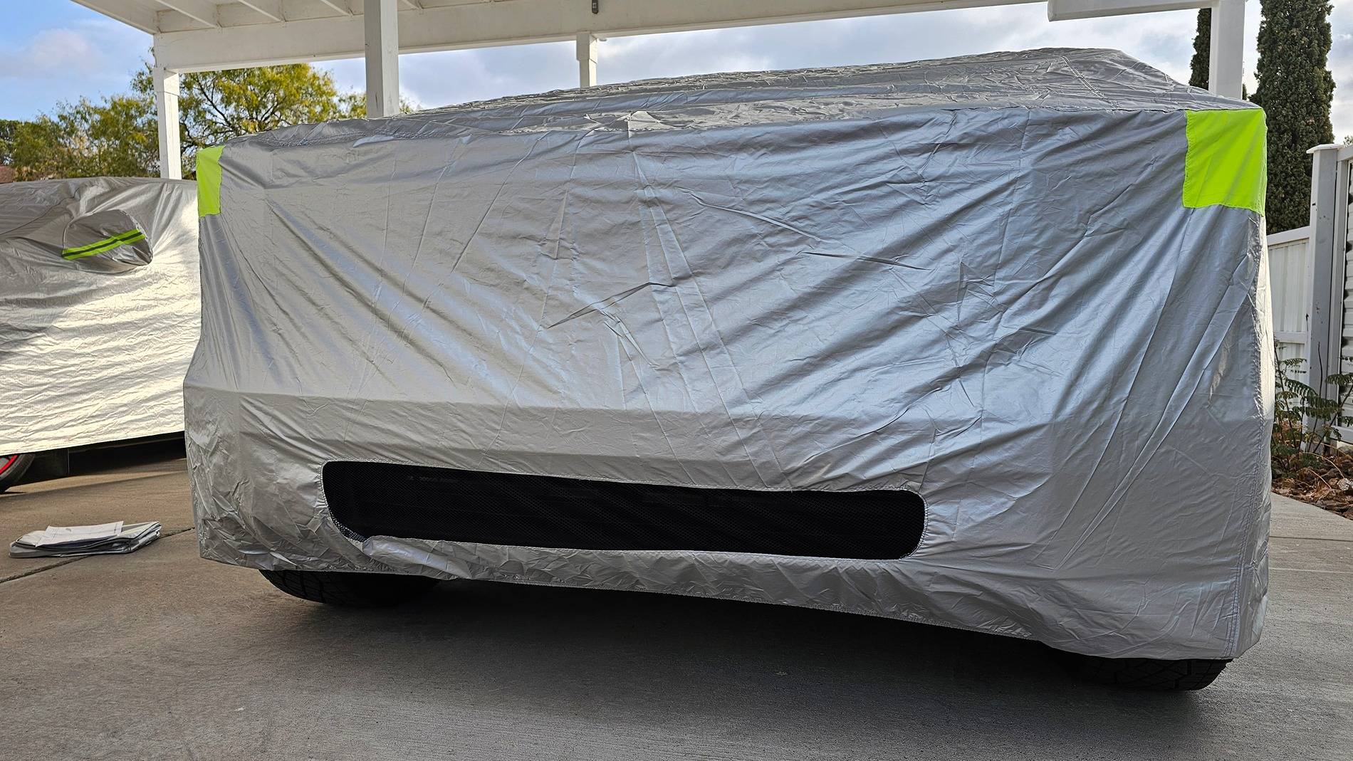 Tesla Cybertruck 🌧️🌞All-Weather Full Cover Outdoor Car Cover For Cybertruck – Ready for Any Adventure! 🛡️🚙 20241207_090812