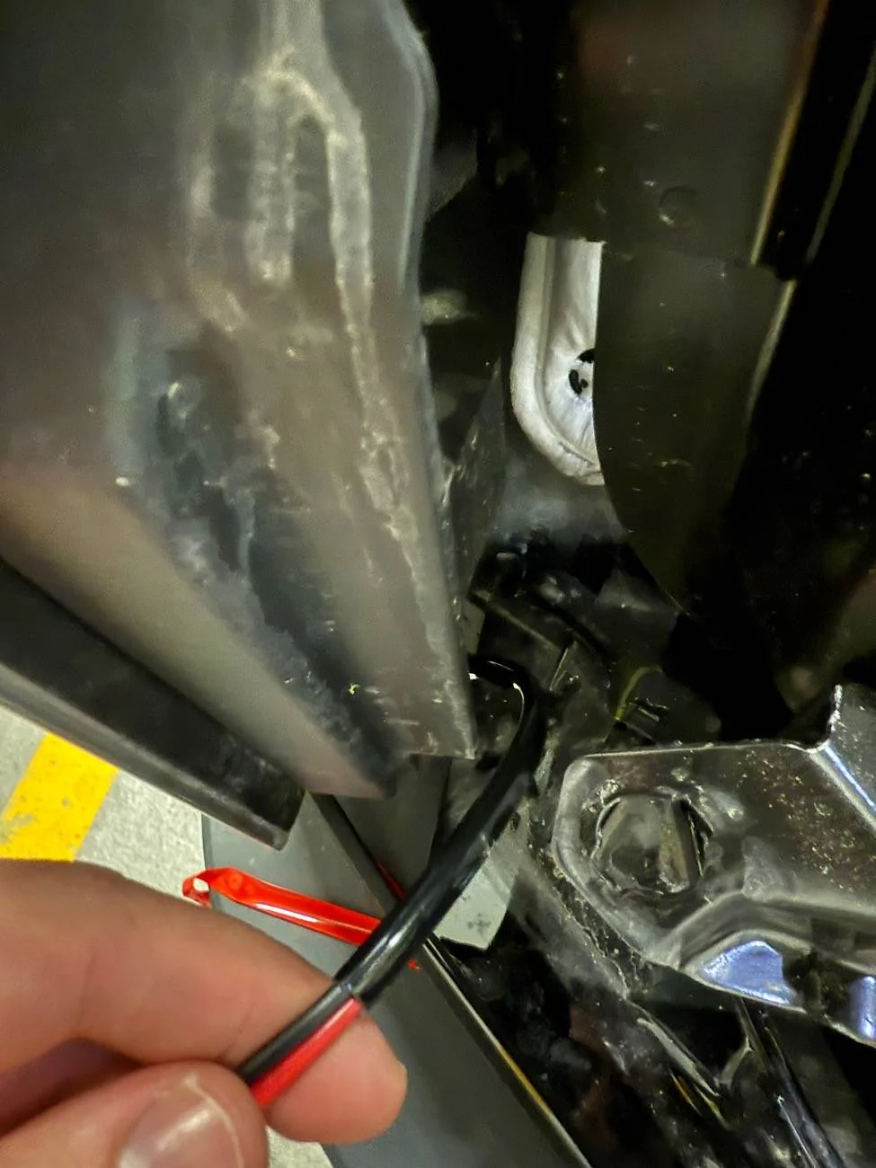Tesla Cybertruck Project "Melt Snow" - Snow / Ice Buildup on Headlights & Bumper Solution (DIY Writeup) IMG_0429