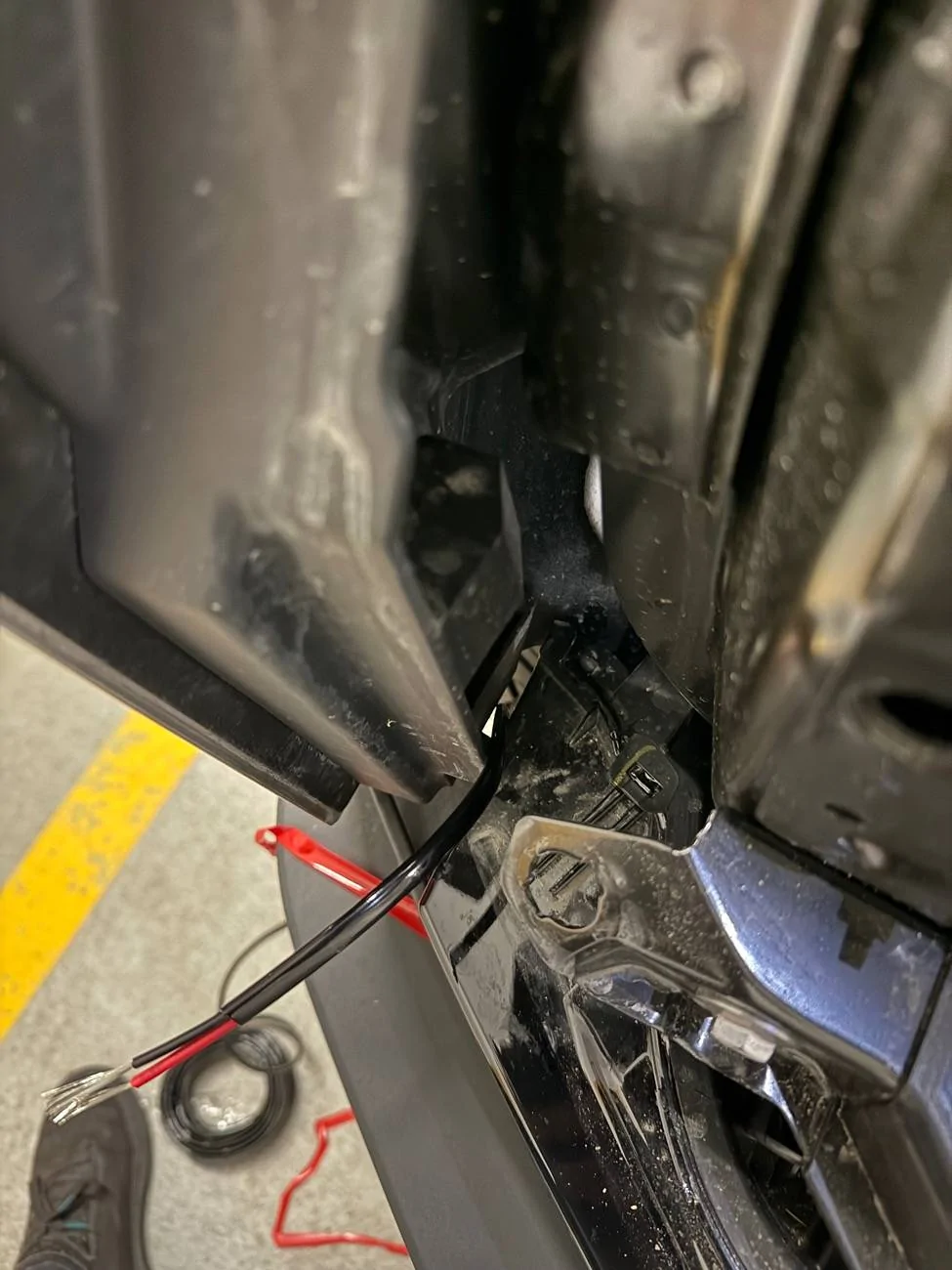 Tesla Cybertruck Project "Melt Snow" - Snow / Ice Buildup on Headlights & Bumper Solution (DIY Writeup) IMG_0431