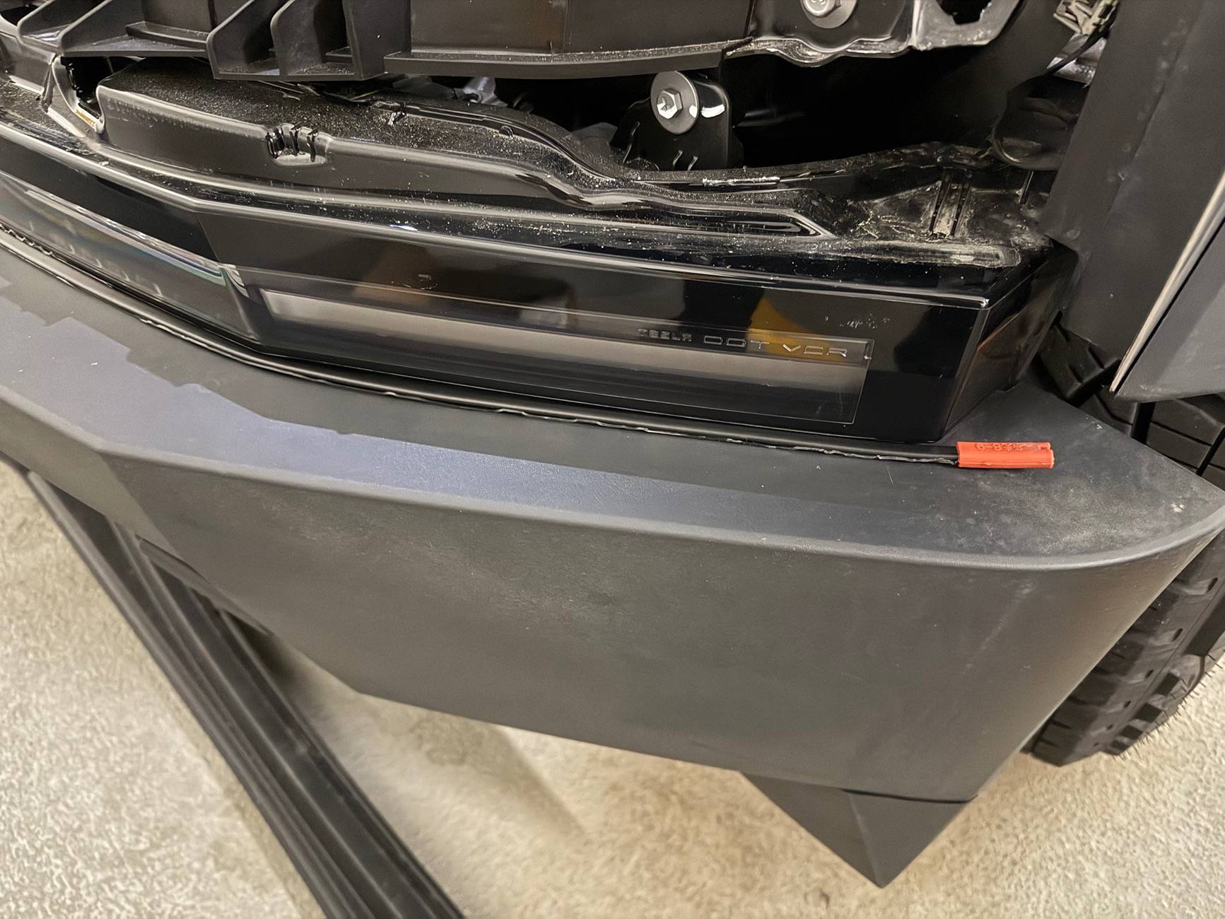 Tesla Cybertruck Project "Melt Snow" - Snow / Ice Buildup on Headlights & Bumper Solution (DIY Writeup) IMG_0427