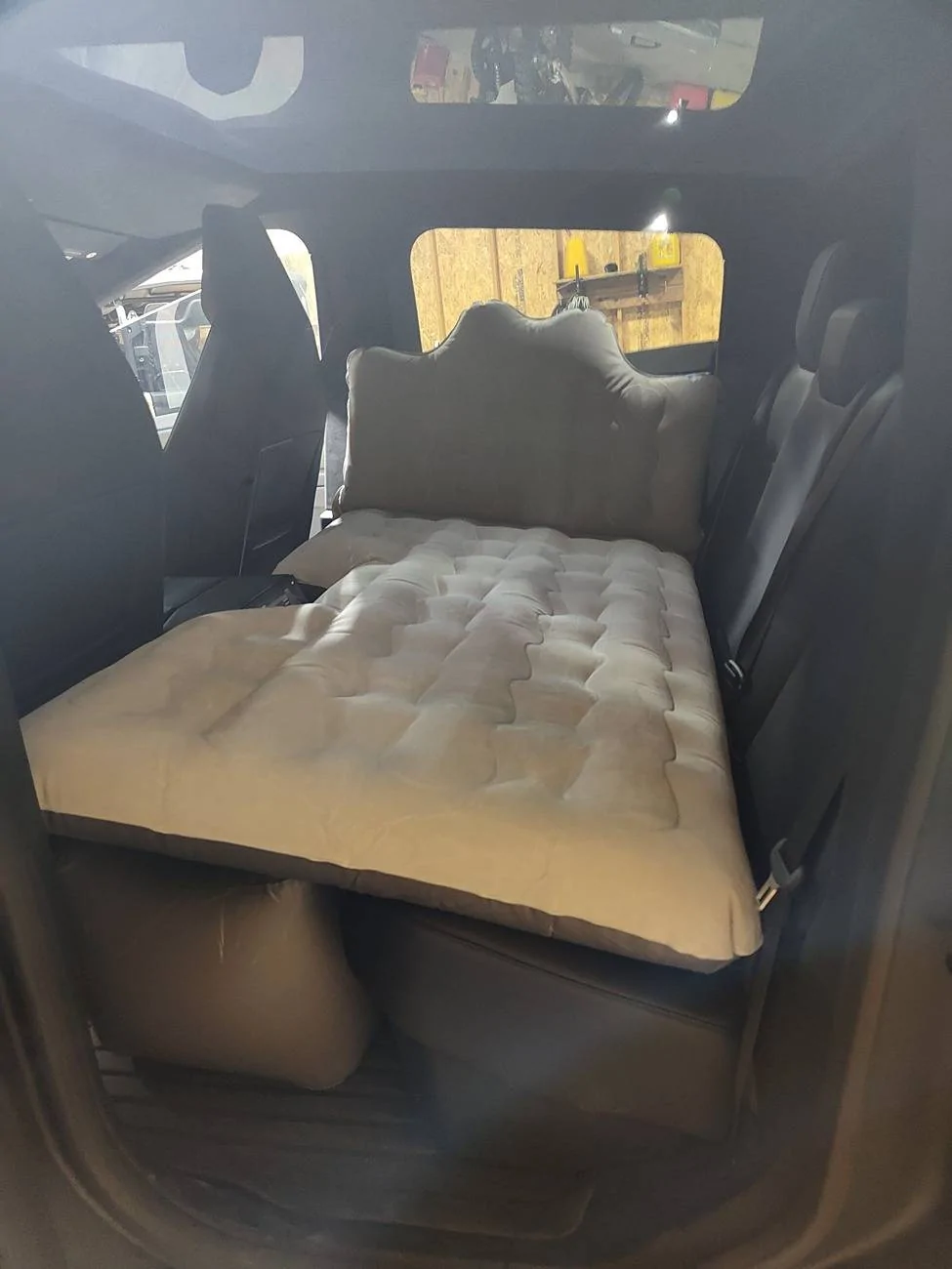 Tesla Cybertruck Teslaunch Giveaway Inflatable Rear Seat Mattress-We’re excited to see this idea come to life thanks to all your suggestions! IMG_20241128_191808