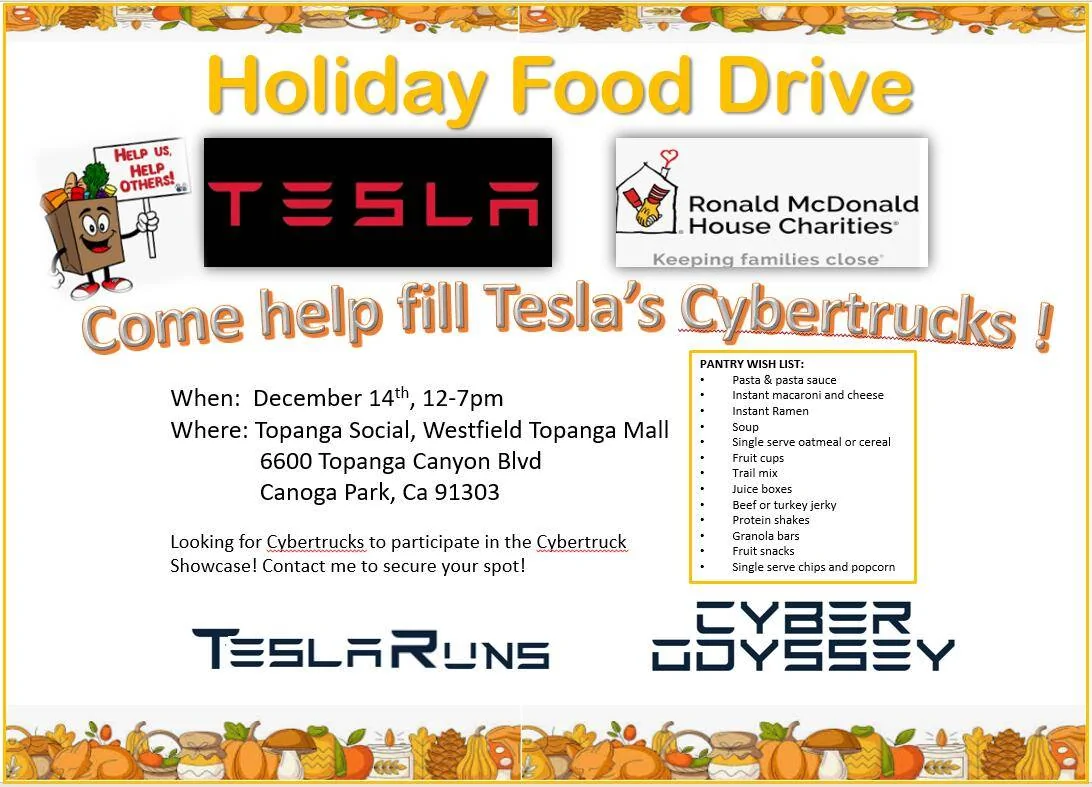 Tesla Cybertruck SoCal Cybertruck Meetup @ Charity Event image001