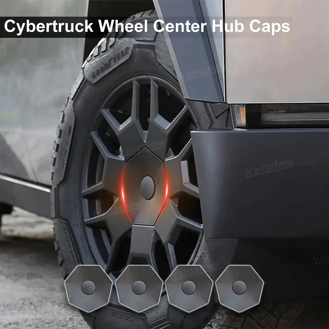 Tesla Cybertruck Upgrade Cybertruck before Christmas with Hansshow accessories! 04 拷贝