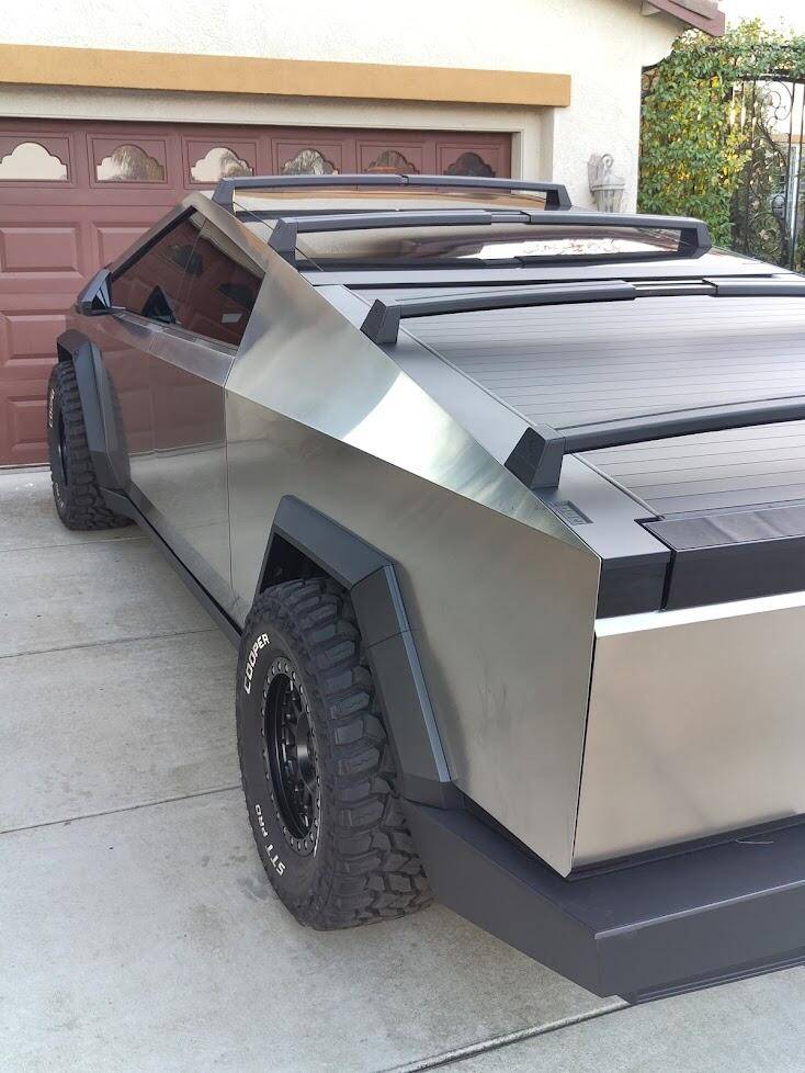 Tesla Cybertruck Cyberbeast w/ Cooper STT PRO Tires (325x65x18) + 18" Black Rhinos Wheels 1733883782180-mo