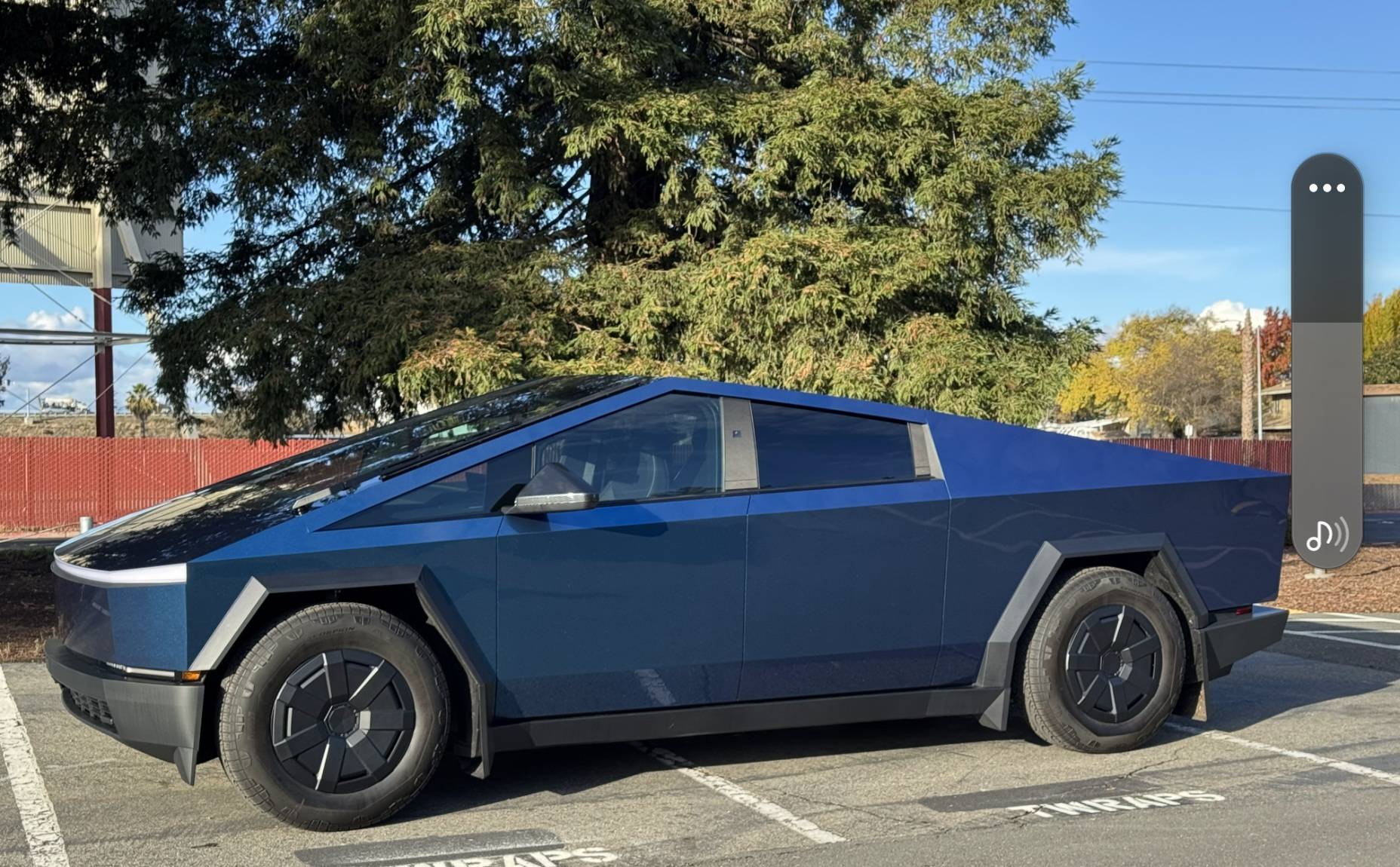 Tesla Cybertruck Purple Phantom Blue Wrap by TWRAPS 1000010705