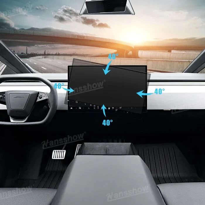Tesla Cybertruck Tesla Cybertruck Swivel Mount kit For Center Console Dashboard Touch Screen by Hansshow 1734002107547-hc