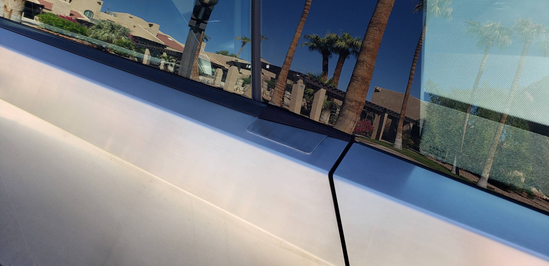 Tesla Cybertruck 3D Print Mirror Delete Covers (now printed in stainless steel) Mirror Delete Blanks