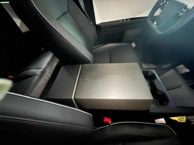 Tesla Cybertruck Upgrade Your Cybertruck Interior with Real Carbon Fiber-Special Discount Inside! image0
