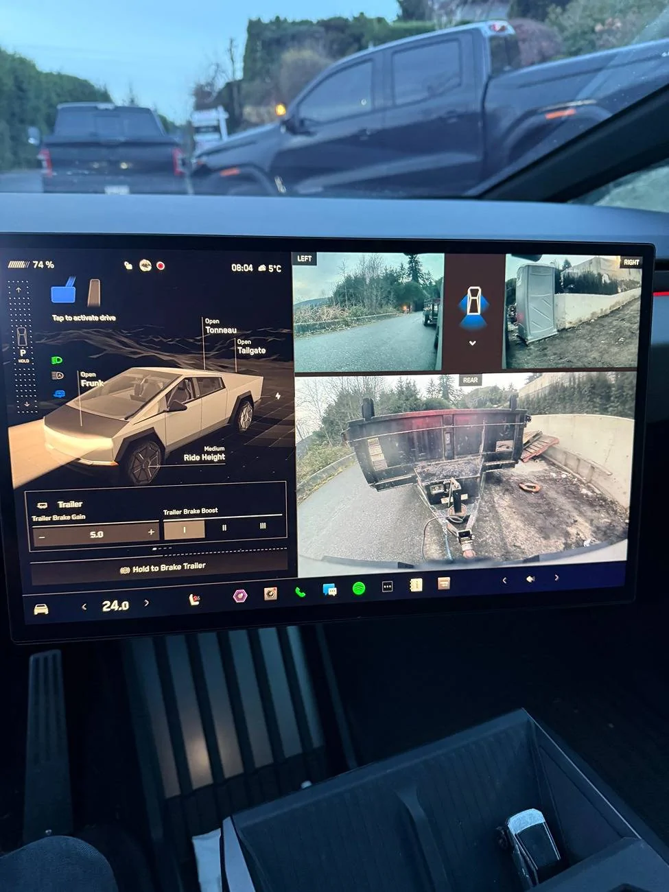 Tesla Cybertruck Using my Cybertruck as a Truck IMG_0459