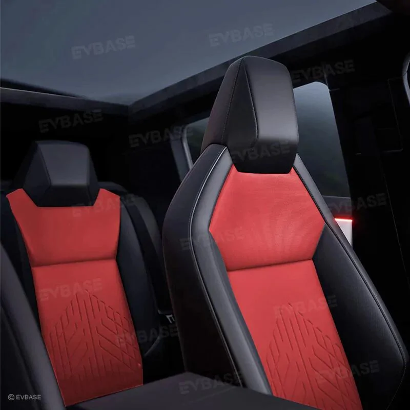 Tesla Cybertruck Upgrade in Style: New Sleek & Functiona Seat Covers Available (EVBASE)! 44E5B00D-58F1-4043-A21D-053BA39BAD31