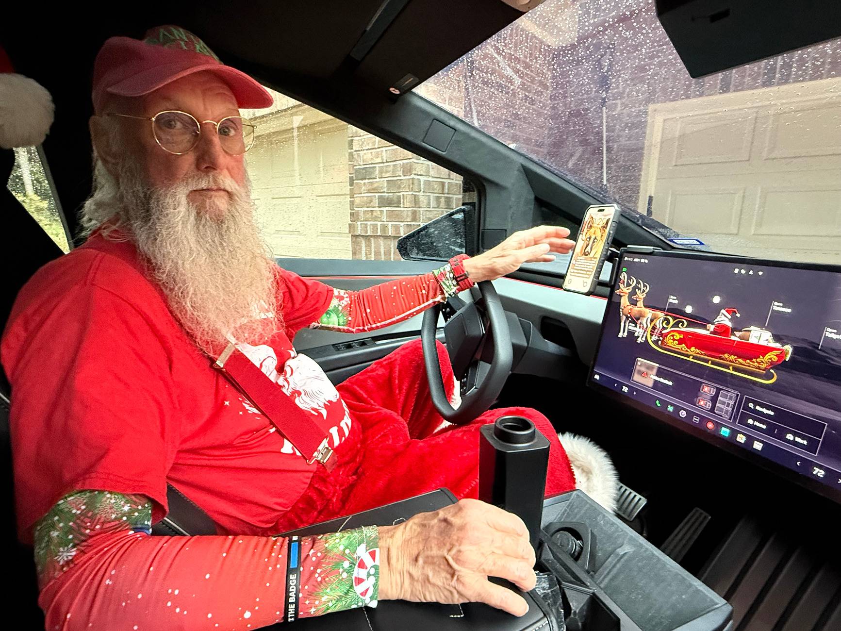 Tesla Cybertruck Anybody Getting the Holiday Update on their CTs? Command Center